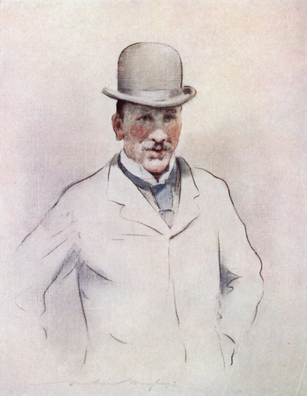 Sir Alfred Milner av Mortimer Ludington Menpes