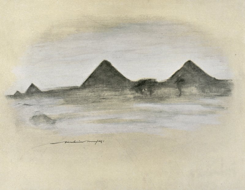Pyramiderna av Mortimer Ludington Menpes