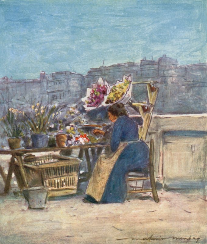 Ett blomsterstånd av Mortimer Ludington Menpes
