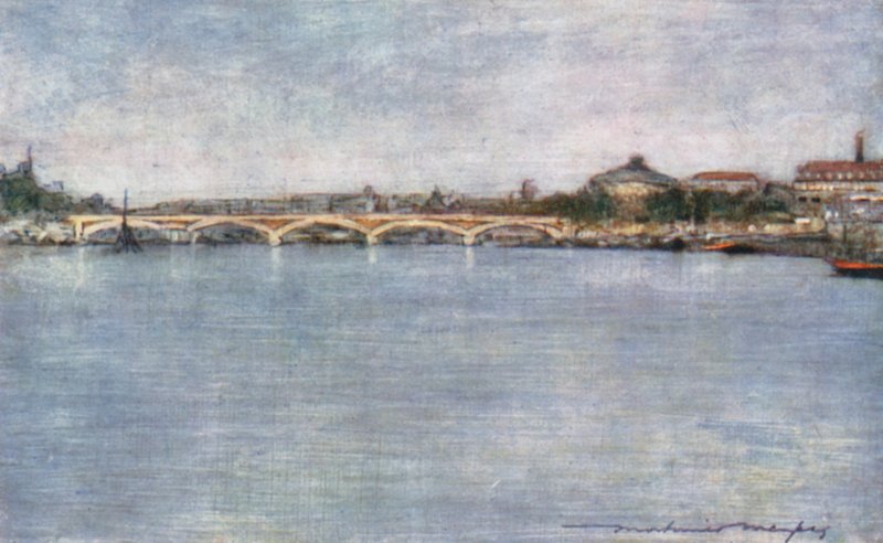 Pont Imetaifishwa av Mortimer Ludington Menpes