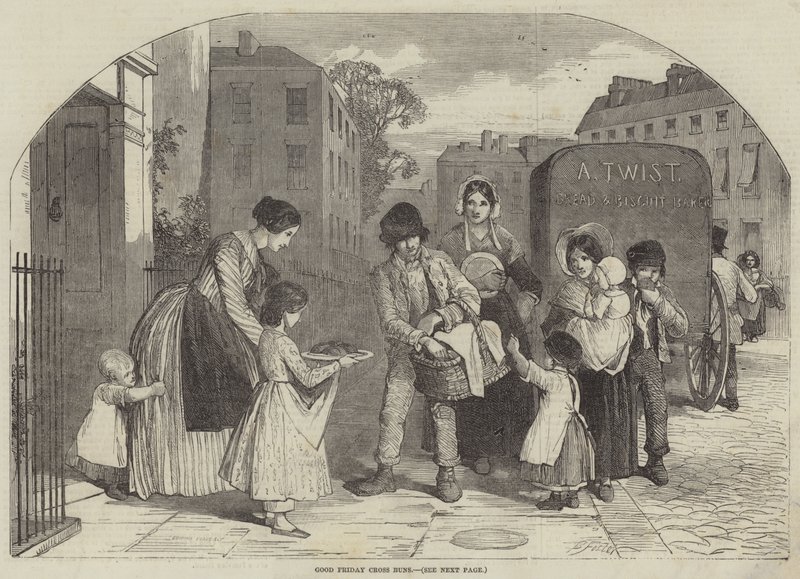 Långfredagskorsbullar av Myles Birket Foster