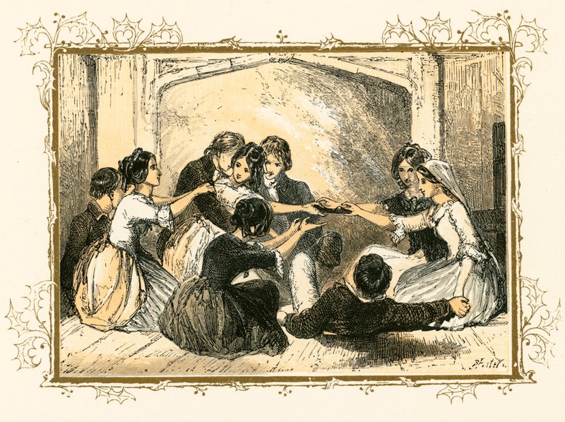 Julsporter av Myles Birket Foster