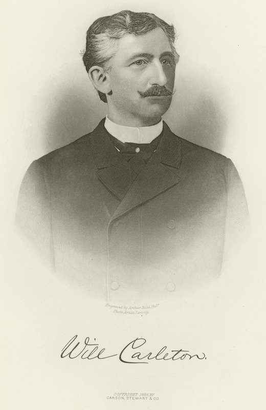 Will Carleton av Napoleon Sarony