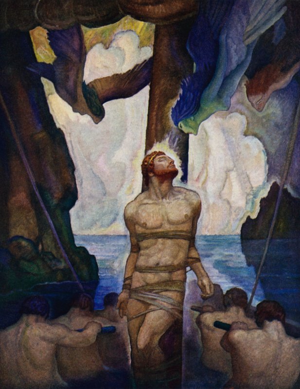 Odyssey: Sirenerna av Newell Convers Wyeth