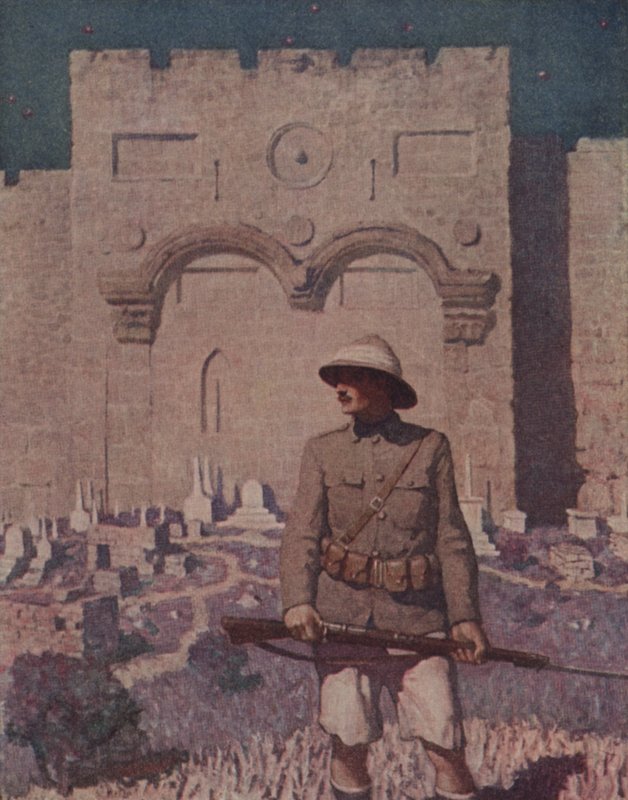 Jerusalems murar av Newell Convers Wyeth