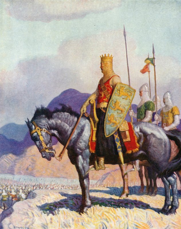 kung Edward av Newell Convers Wyeth