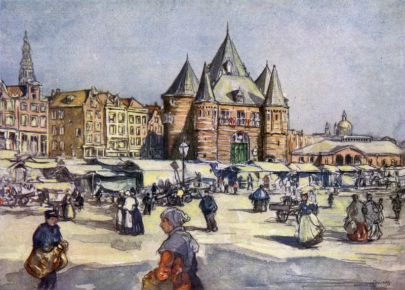 De Waag, Amsterdam av Nico Jungman