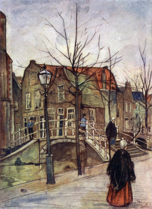 Kvinna Jutte Land, Delft av Nico Jungman