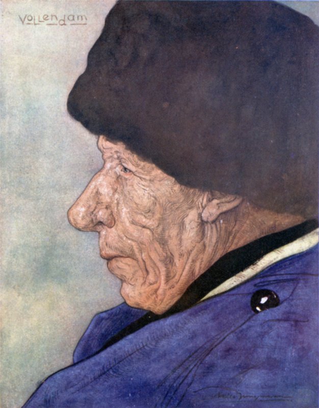 A Mans Head, Volendam av Nico Jungman