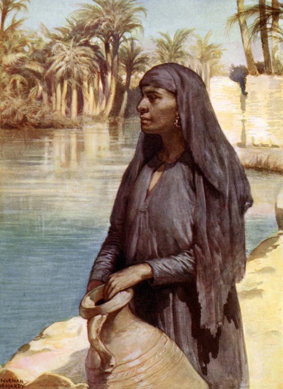 Egyptisk kvinna av Norman Hardy
