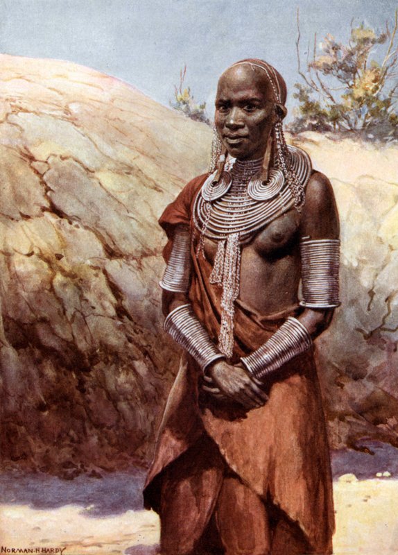 Masai Woman: Brittiska Östafrika av Norman Hardy