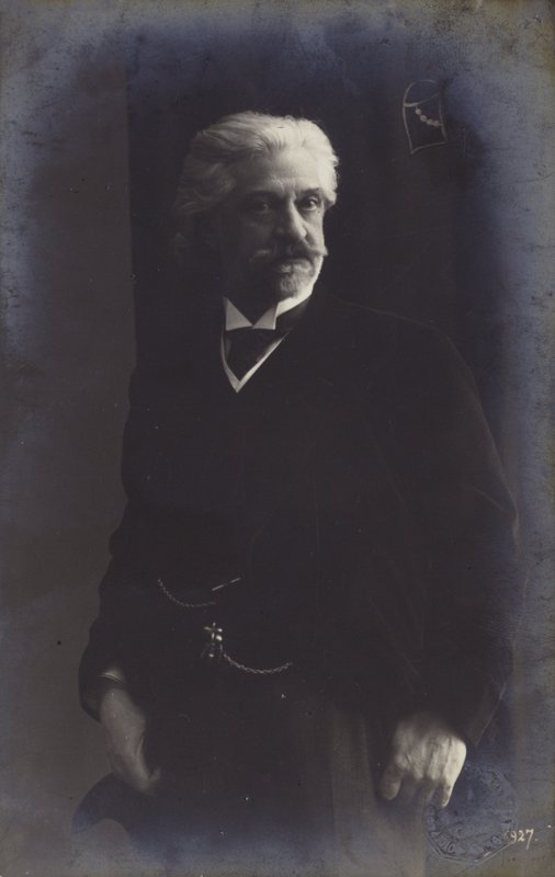 Porträtt av Edvard Grieg av Norwegian Photographer