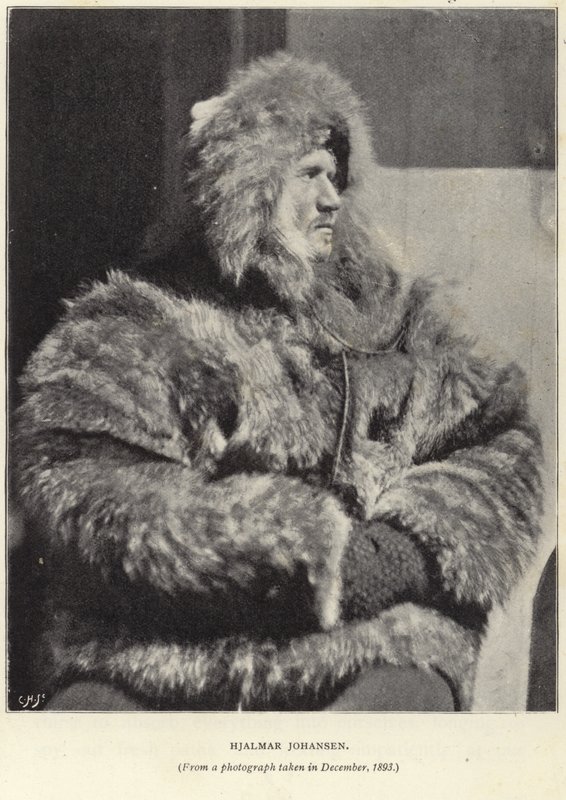 Porträtt av Hjalmar Johansen av Norwegian Photographer