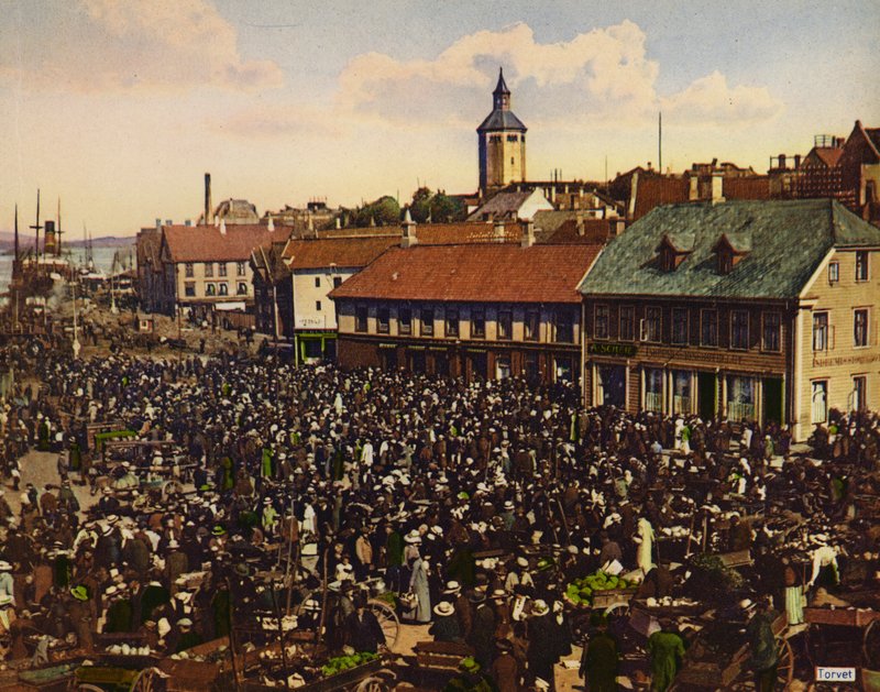 Stavanger: Torget (foto) av Norwegian Photographer