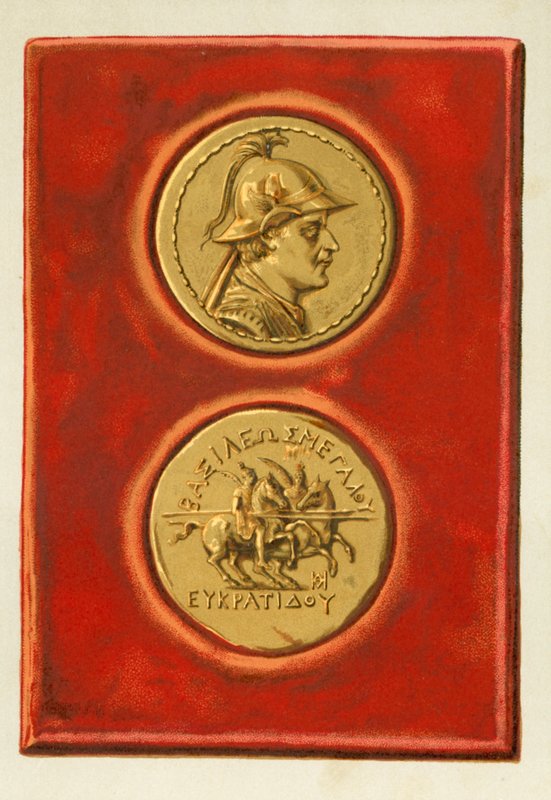 Eukratides guldmynt av P. Sellier