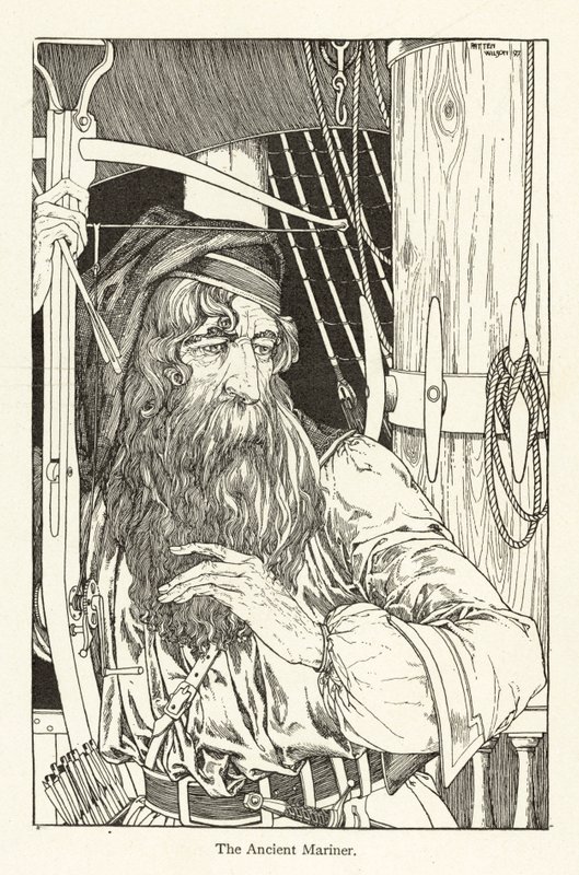 Rime of the Ancient Mariner (gravyr) av Patten Wilson