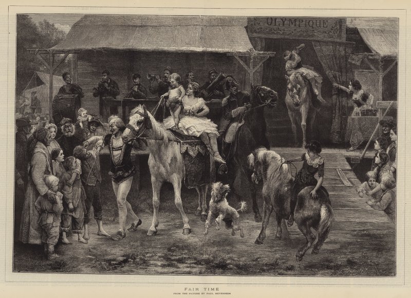 Fair Time swed av Paul Friedrich Meyerheim