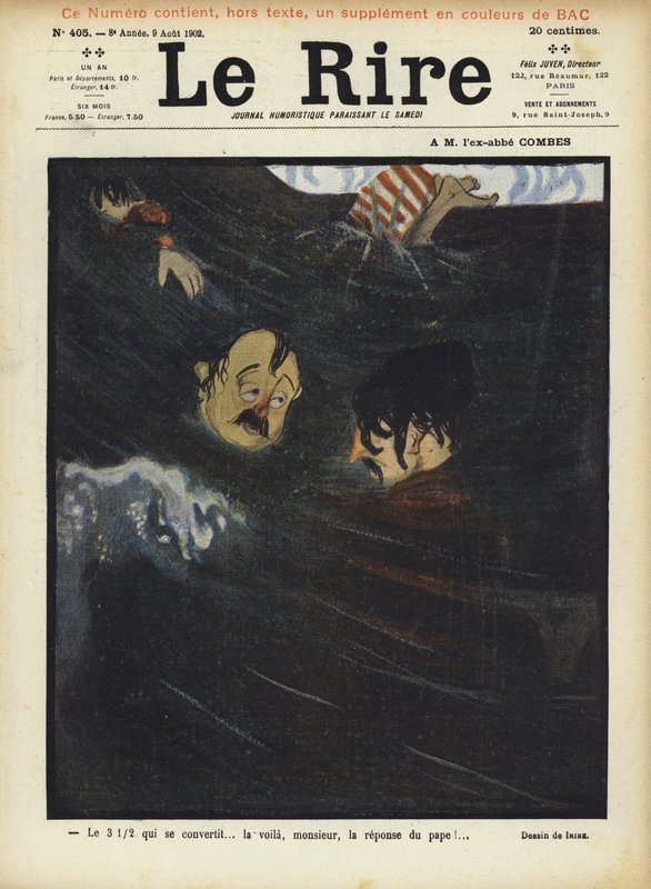 Illustration för Le Rire av Paul Iribe