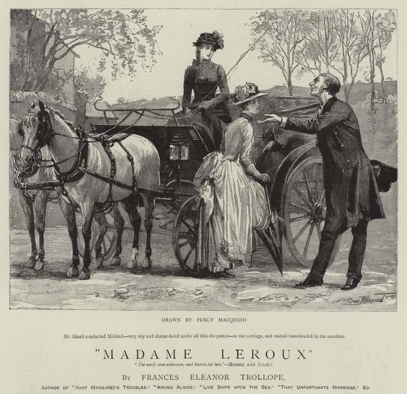 Fru Leroux av Percy Macquoid