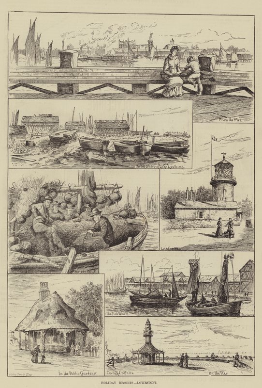 Semesterorter, Lowestoft av Percy Robert Craft
