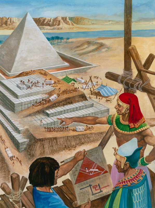 Bygger pyramiderna av Peter Jackson