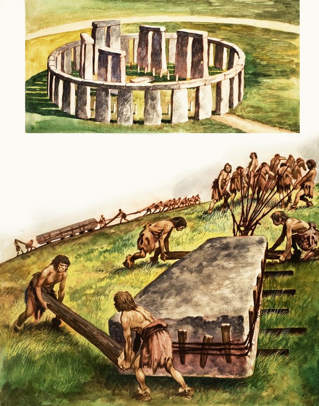 Bygger Stonehenge av Peter Jackson