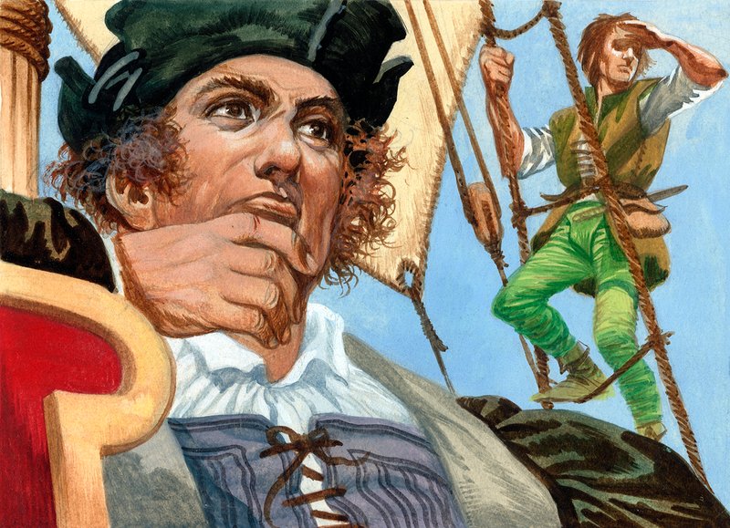 Christopher Columbus ser den nya världen av Peter Jackson