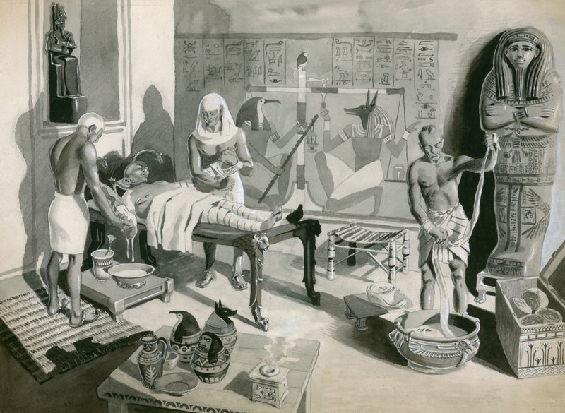 Balsamering i det gamla Egypten av Peter Jackson