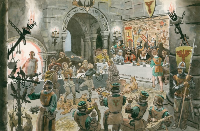 Medeltida bankett av Peter Jackson