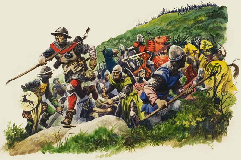 Slaget vid Bannockburn av Peter Jackson