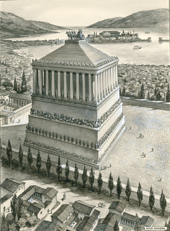 Mausoleet vid Halikarnassus av Peter Jackson