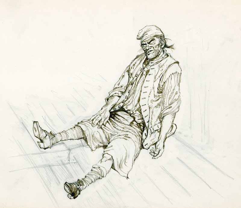 Treasure Island (bläck på papper) av Peter Jackson
