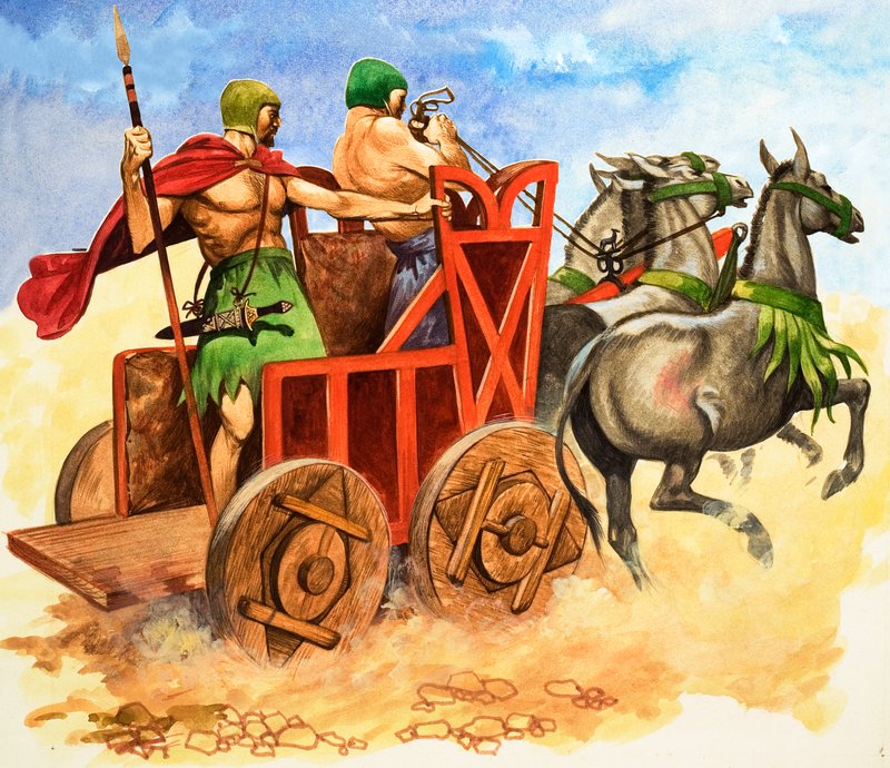 Trähjulig vagn av Peter Jackson
