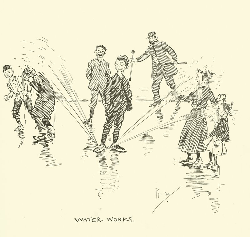 Illustration för Phil Mays Gutter-Snipes av Phil May