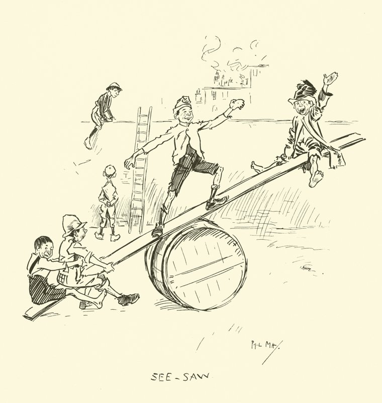 Illustration för Phil Mays Gutter-Snipes av Phil May