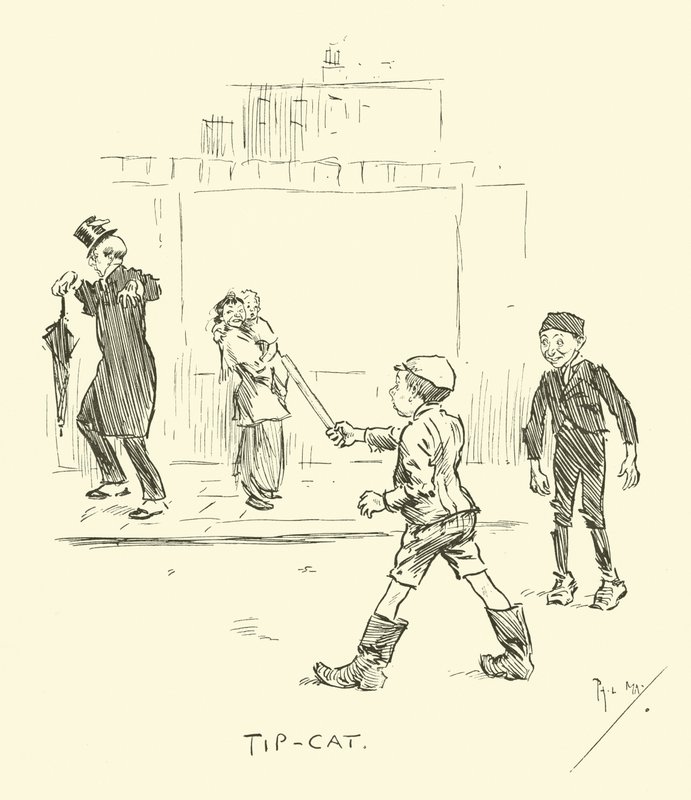 Illustration för Phil Mays Gutter-Snipes av Phil May