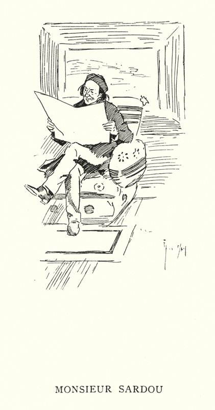 Mr Sardou (litho) av Phil May