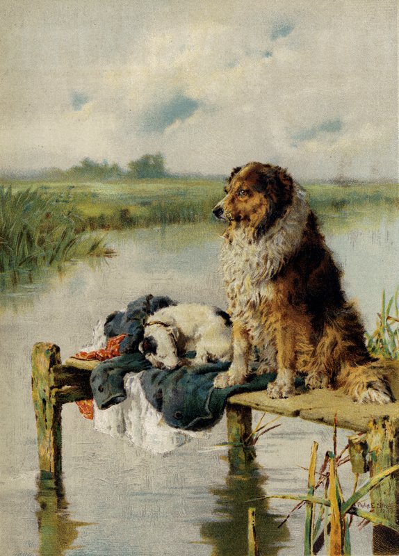 I tjänst (chromolitho) av Philip Eustace Stretton