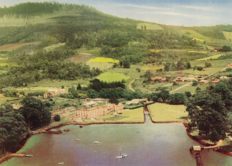 Tasmanien: Port Arthur (färgfoto) av Photographer Australian