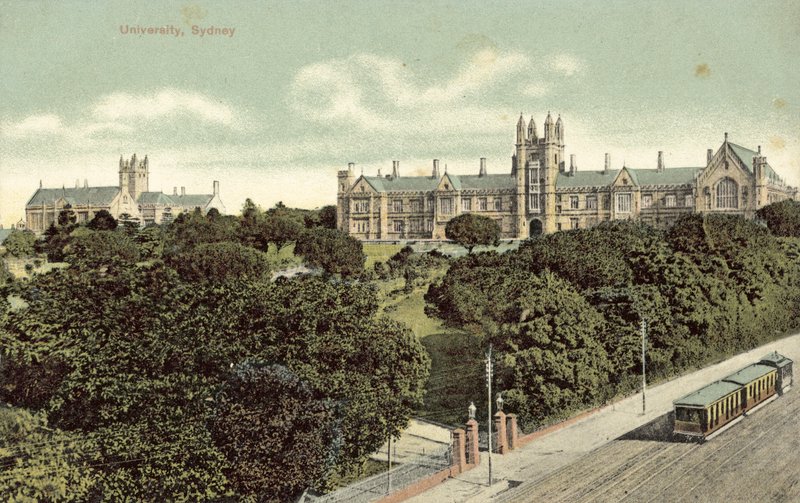 University, Sydney, Australien (färgfoto) av Photographer Australian