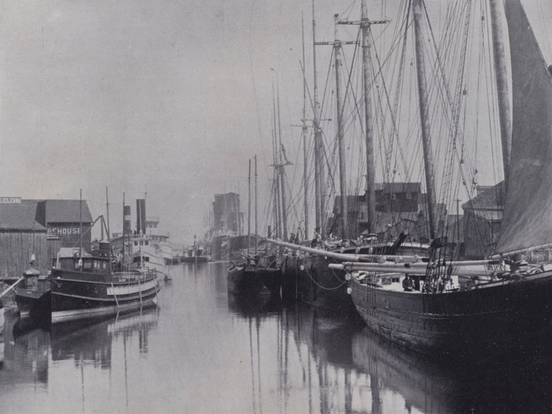 Kanada: Owen Sound Harbor (s/v foto) av Photographer Canadian
