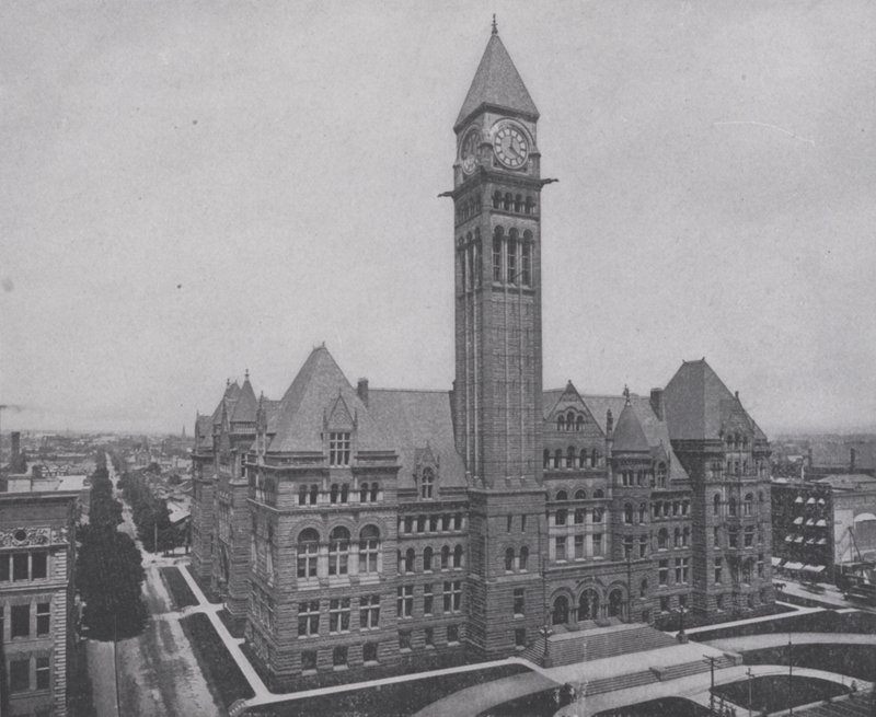 Stadshuset i Toronto (svart/vitt foto) av Photographer Canadian