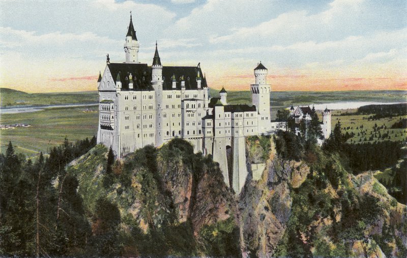 Neuschwanstein slott (foto) av Photographer German