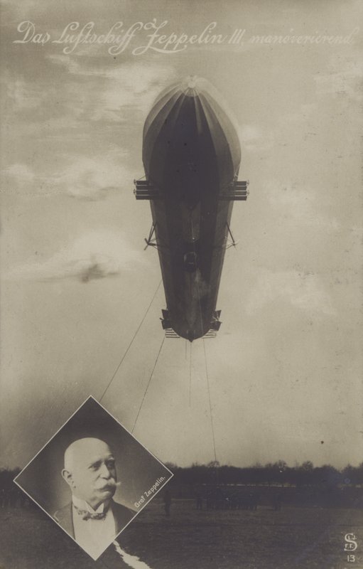 Zeppelin LZ III (s/v foto) av Photographer German