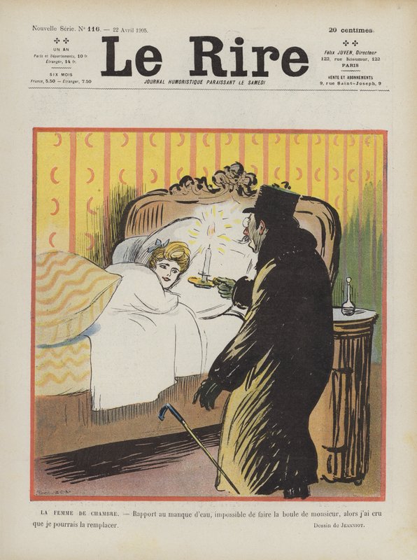 Illustration för Le Rire av Pierre Georges Jeanniot