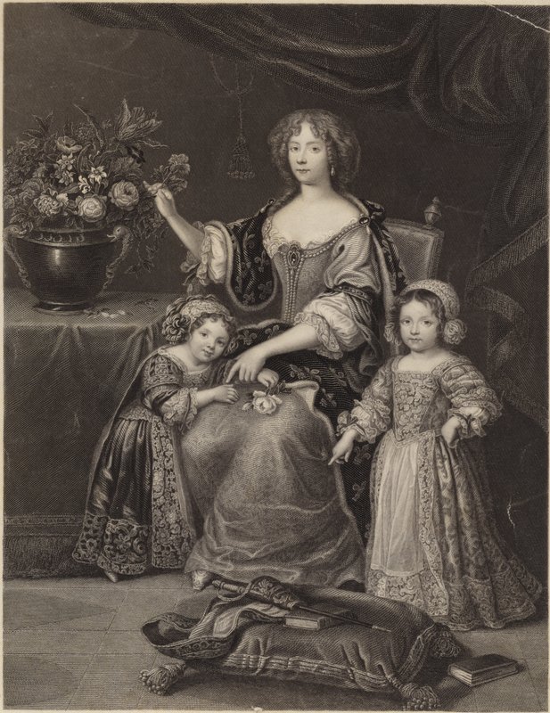 Hertiginnan av Orleans av Pierre Mignard