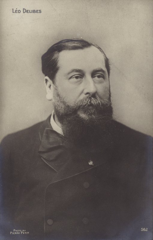 Leo Delibes, fransk kompositör (1836-1891) av Pierre Petit