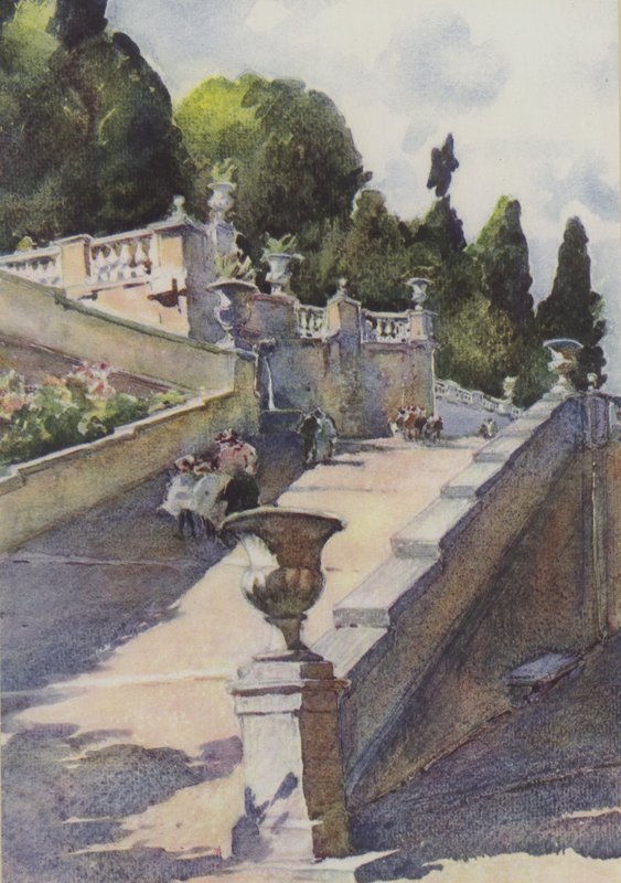 Frascati, Villa Torlonia av Pierre Vignal