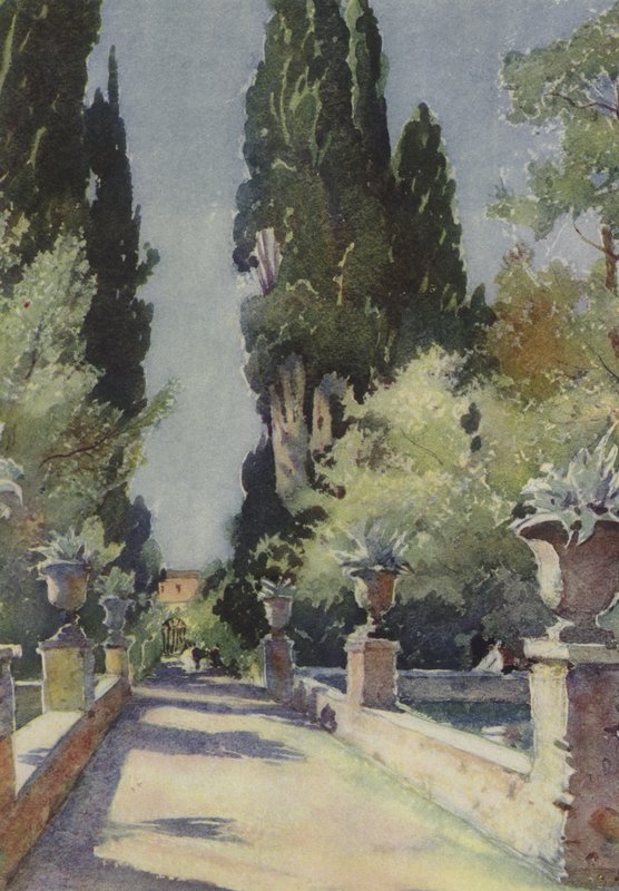 Tivoli, Villa DEste av Pierre Vignal