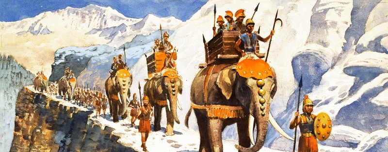 Hannibal i Alperna av R.B. Davis
